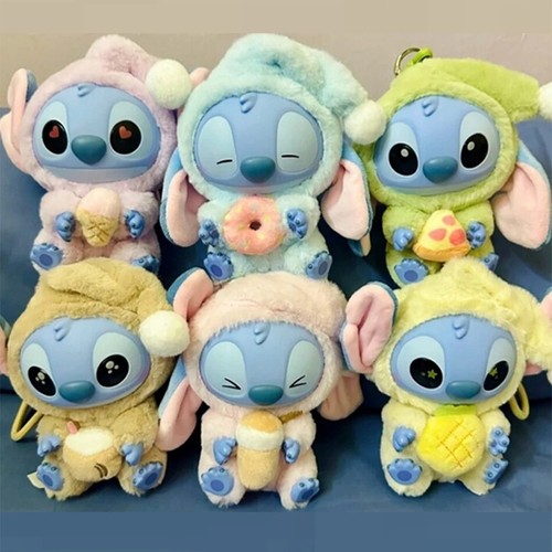 Miniso Stitch Eat Something Before Sleep Series Vinyl Figure - Picture 3 of 23