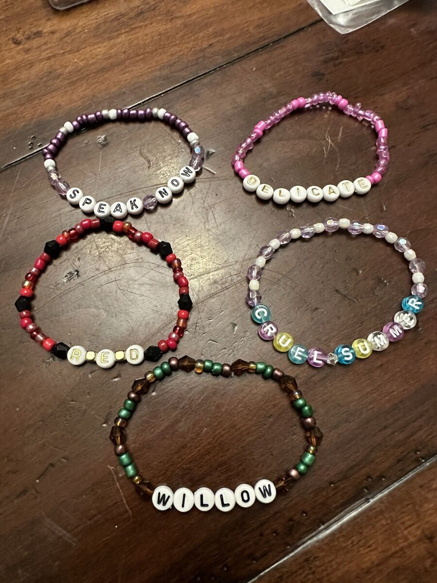 Custom Taylor Swift Eras Tour Bracelets - Personalized Name Bead Brace –  DuckCustom