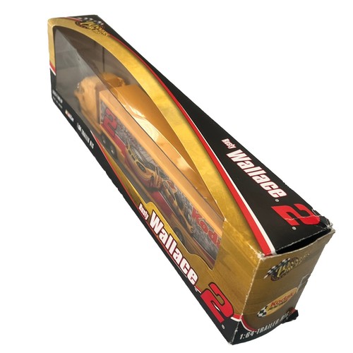 NASCAR Kodak Rusty Wallace 2 1:64 Trailer Rig 2004 Truck Racing Cars Transporter - Picture 6 of 19