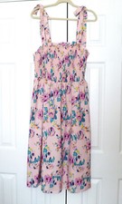 Floral Pink Sundress 1X