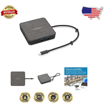 MD120U4 Portable Docking Station - 8K/4K Dual Display, 10Gbps USB-A Ports