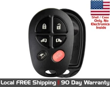 1x New Replacement Key Fob Remote SHELL / CASE For 2004-2018 Toyota Sienna