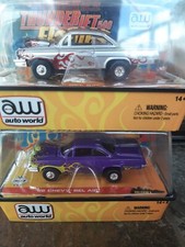 Both NOS Sealed in Cubes Rel 8 Thunderjet Flamed 62 Chevy Bel Air HO Slot Cars