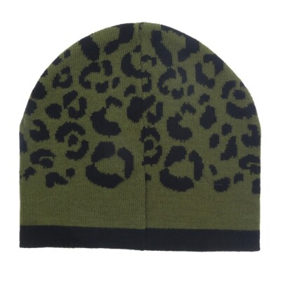 CAVALLI CLASS BY ROBERTO CAVALLI Wool Ribbed Knit Beanie, NWOT NWOT Roberto Cavalli Printed Wool Blend Beanie $224 | eBay main image 3