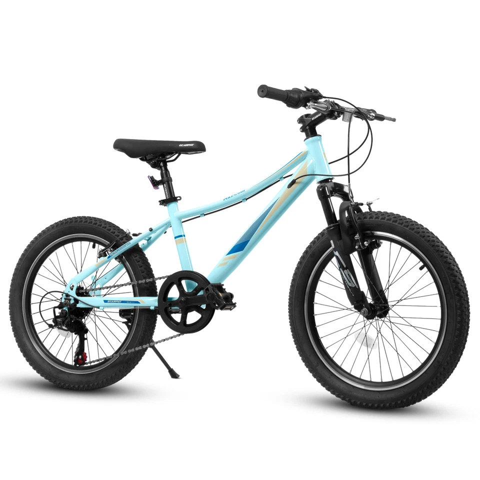 Bicicleta para niños de 20 pulgadas, 7 velocidades V - frenos Bicicleta para niños para aventura al aire libre Foto 4 de 4