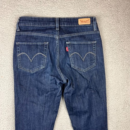 Levi's Classic Mid Rise Skinny Denim Jeans blau Damengröße 6M Stretch - Bild 9 von 13