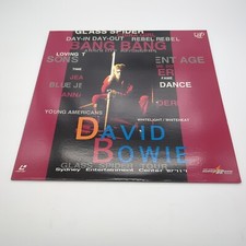 David Bowie Glass Spider Sydney Entertainment Center '87 Laserdisc VPLR-70605