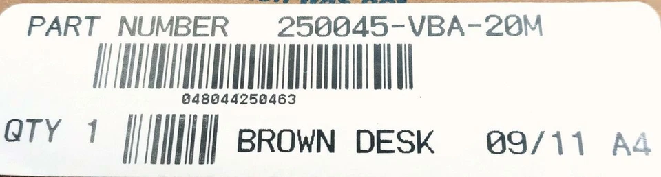 Teléfono de escritorio con cable Cortelco 250045-VBA-20M con volumen - marrón Foto 3 de 3