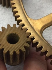 QTY 1 BOSTON GEAR QBHL-1616 FIBER SPUR PINION GEAR 3/8" BORE 16 PITCH 16 TEETH