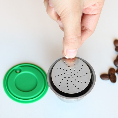 Portable Steel Reusable Refillable Coffee Pod Capsule For Dolce Gusto Machine - Picture 4 of 8
