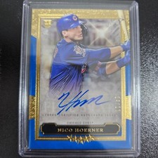 2020 Topps Five Star Baseball Nico Hoerner Blue Auto /25 RC