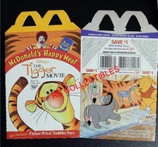 The Tigger Movie - McDonald's Happy Meal Box - 2000