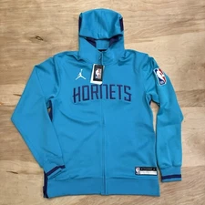 Nike Charlotte Hornets Showtime Authentic Warmup Jacket Zip Therma Flex Mens M