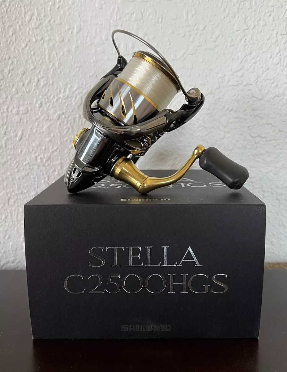 Shimano 14 STELLA C2500 HGS Spinning Reel Fishing For Sale