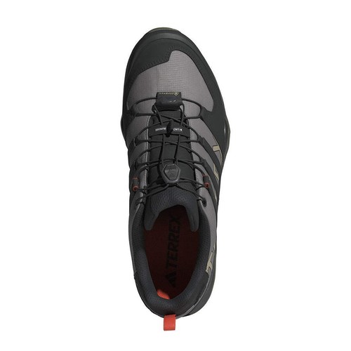 Adidas Terrex Swift R2 Gore-Tex Hiking Shoes Charcoal Grey / Core Black / Olive - 第 3/12 張圖片