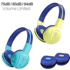 SIMOLIO 2 Pack Wireless Kids Headphone with Mic, Bluetooth Headphones for Kids