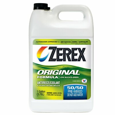 Zerex Original Green 50/50 Prediluted Ready-to-Use Antifreeze