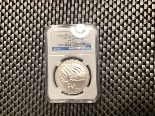2012 P $1 Star Spangled Banner Silver Commem Dollar ~ NGC MS 70 - Early Releases