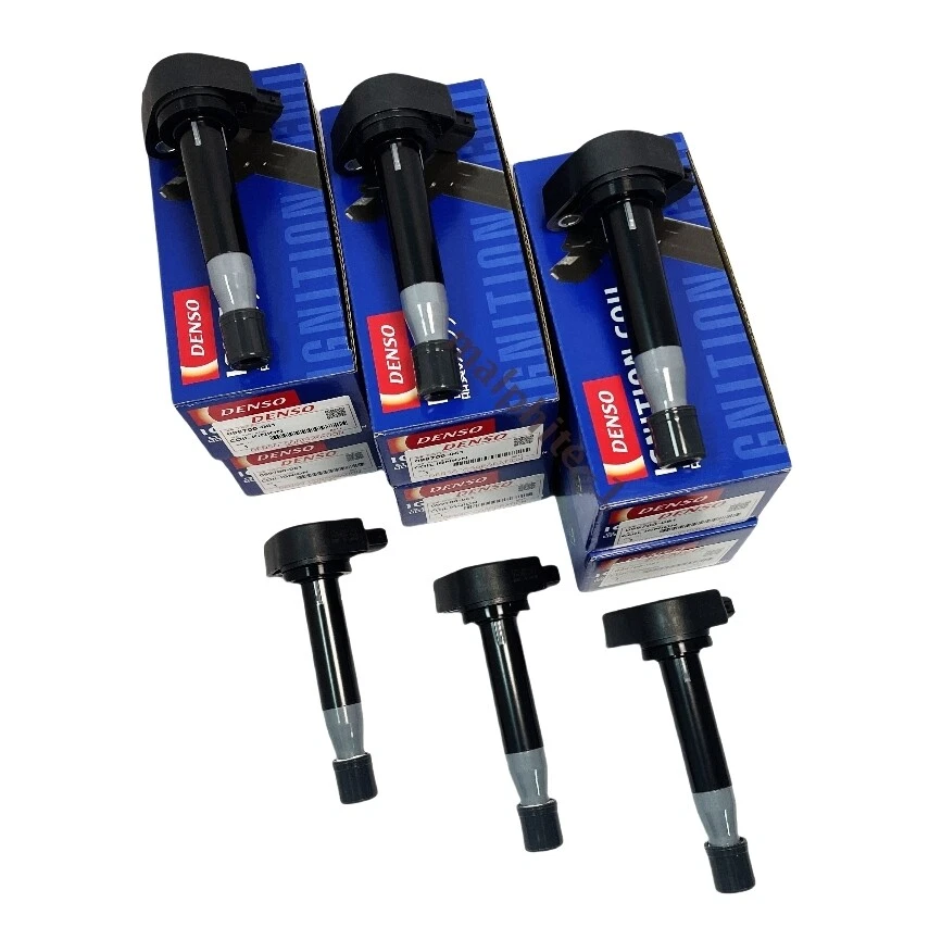NEW DENSO Ignition Coils For 1999-2011 Honda Acura 3.0L 3.2 3.5 3.7L, 099700-061 - Imagem 3 de 4