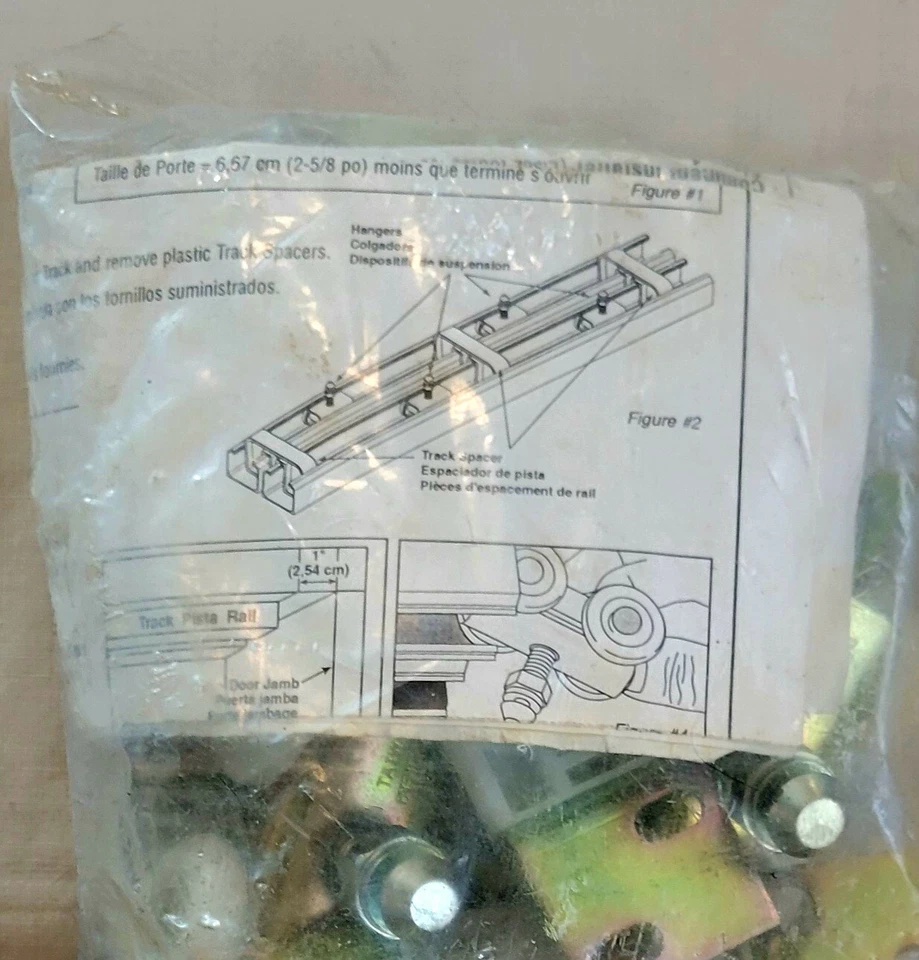 Heavy Duty Door Wheel Ball Bearing Pocket Hardware Package - Image 2 of 4