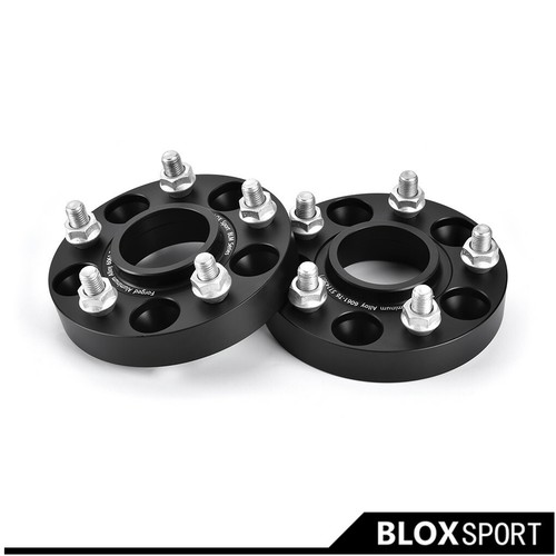 (4) 2Pairs 25mm For Ford Mustang 5x114.3 CB70.5 Safe Wheel Spacer Adapter 1 inch - Picture 3 of 11
