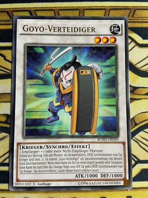 Yugioh GOYO-VERTEIDIGER BOSH-DE050 RARE