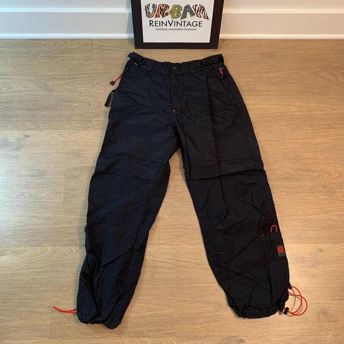 RARE VTG SOUTHPOLE FUNCTION SKI PANTS SZ M SUPREME PALACE 