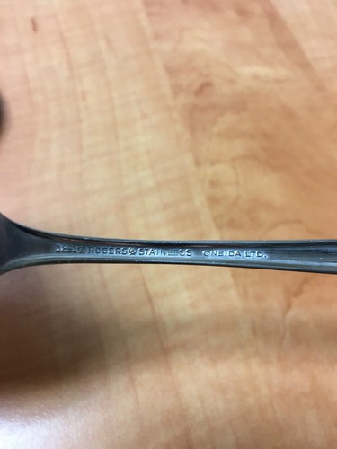 Oneida 1881 Rogers BITTERSWEET REPOSE 6-3/4" Stainless Oval Soup Spoons Lot of 3 - Picture 3 of 3