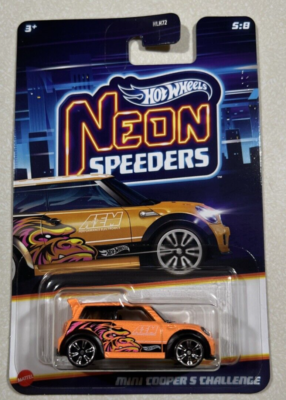 NEW 2025 HOT WHEELS NEON SPEEDERS 5/8 MINI COOPER S CHALLENGE | eBay