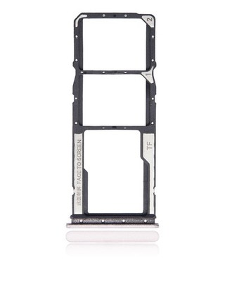 Replacement Dual Sim Card Tray Compatible For Xiaomi Redmi 9C / 9A (Pink)