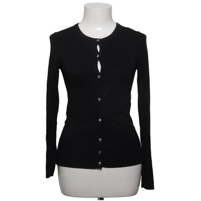 Mango Basics, Strickjacke, Damen, Größe: XS, Schwarz, Einfarbig, Feinstrick #9D1