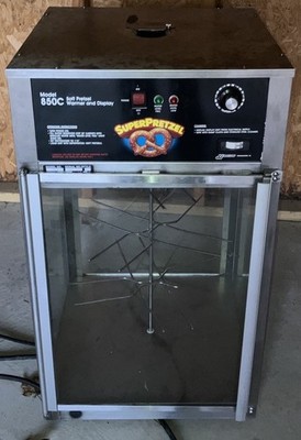 Super Soft Pretzel Wisco Warmer & Display Case Countertop Commercial 850C TESTED