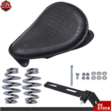 For XL Sportster 1200 883 Motorcycle Bobber Solo Seat Spring Black