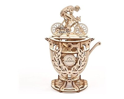 UGears Automoton Cyclist 3D Mechanical Wooden Model [UGMUTG0077]