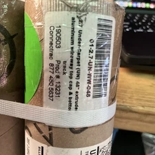 Connectrac 01-2.7-UN-WW-048 2.7 Under-Carpet (UN) 48” Extruded Wireway - NEW