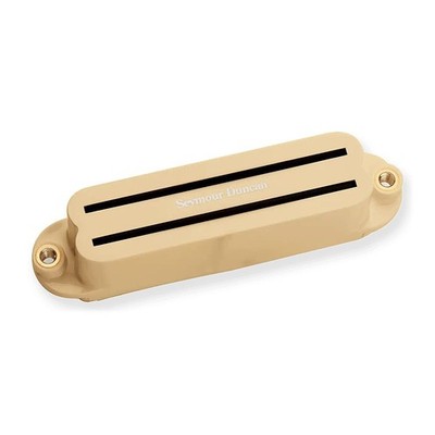 Seymour Duncan SHR-1b Hot Rails Strat Brücke Single Coil Größe Humbucker (creme)