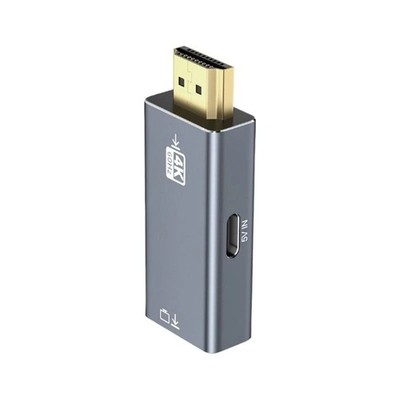 HD-MI zu DisplayPort-Adapter, 4K 60Hz-Konverter für externe Laptop-Monitore