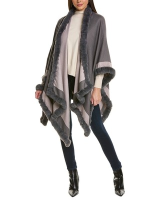 La Fiorentina Houndstooth Cape Women's