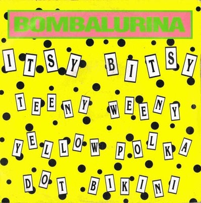 Bombalurina - Itsy Bitsy Teeny Weeny Yellow Polka Dot Bikini