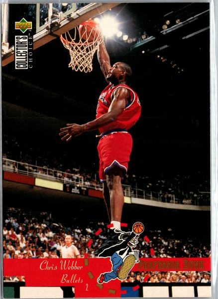 1995-96 Collector's Choice #200 Chris Webber