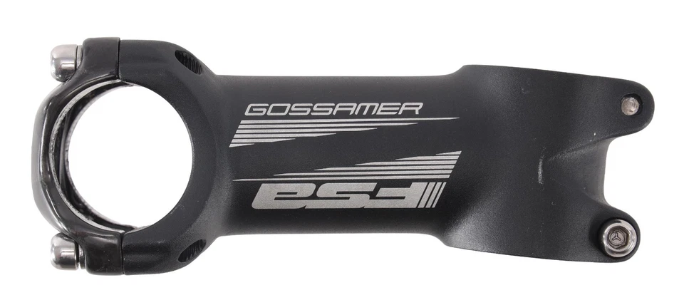 FSA Gossamer Carbon Alloy Road Bike Stem 31.8 x 90mm 6° Black Gravel CX MTB Race - Изображение 2 из 4
