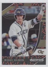 2020 Panini Prizm Draft Picks Snakeskin Prizm 3/25 Michael Guldberg #PDP98 3wu