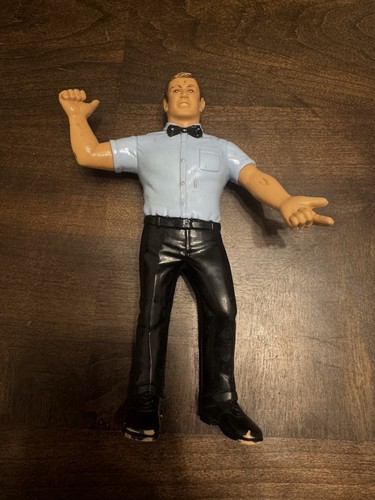 WWF LJN Superstars 1987 Blue Shirt Referee Wrestli...