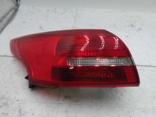2015 Ford Focus Left Tail Light Assembly White Oem 544348 118k Miles