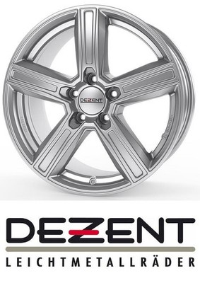 4x Dezent KG 7,5x19 5/112,0 ET53 Silver