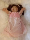 vintage cabbage patch kids doll 1978 1982 brown hair brown eyes