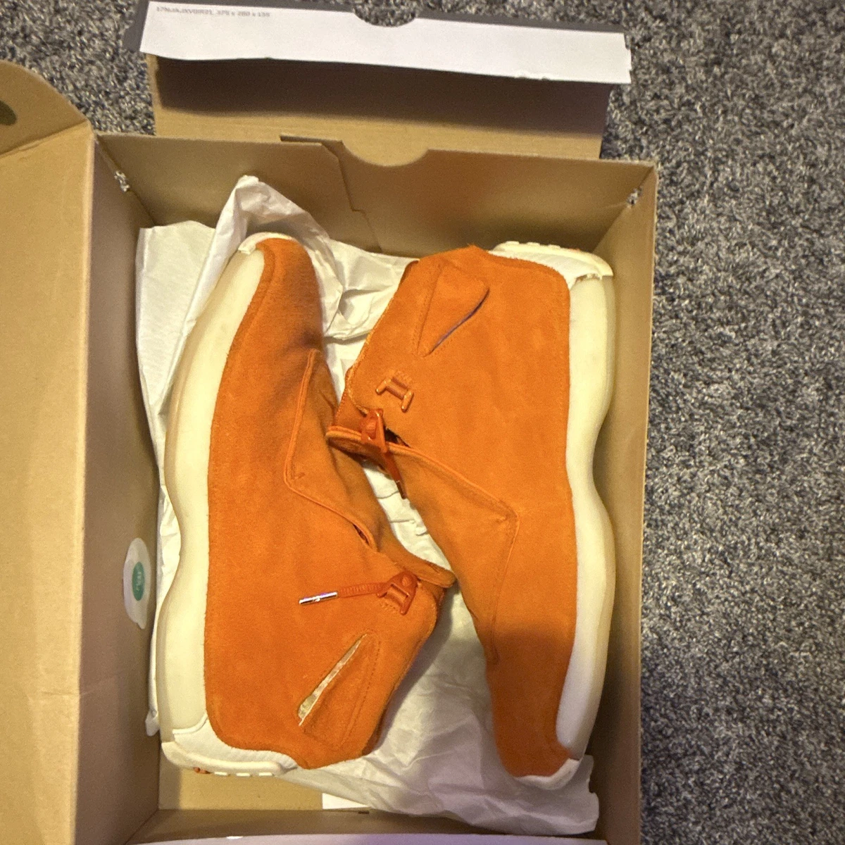 Jordan 18 Retro Orange Suede for Sale | Authenticity Guaranteed | eBay