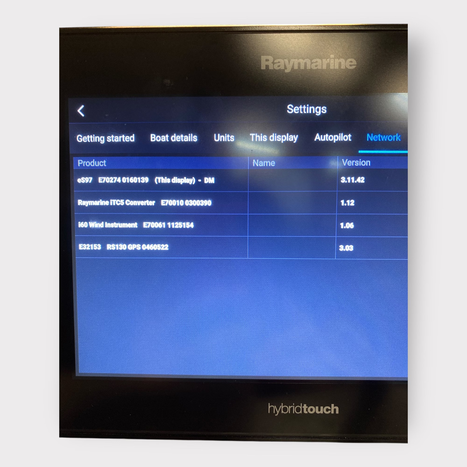 Raymarine i60 Wind Instrument - E70061 - 90 Day Warranty - Tested - Open Box