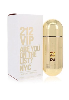 212 Vip by Carolina Herrera Eau De Parfum Spray 2.7 oz For Women New In Box