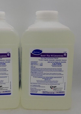 1 DIVERSEY OXIVIR FIVE 16 Concentrate  Disinfectant Cleaner 2.5L 4963331
